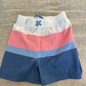 Rugged Butts Striped Swim Shorts